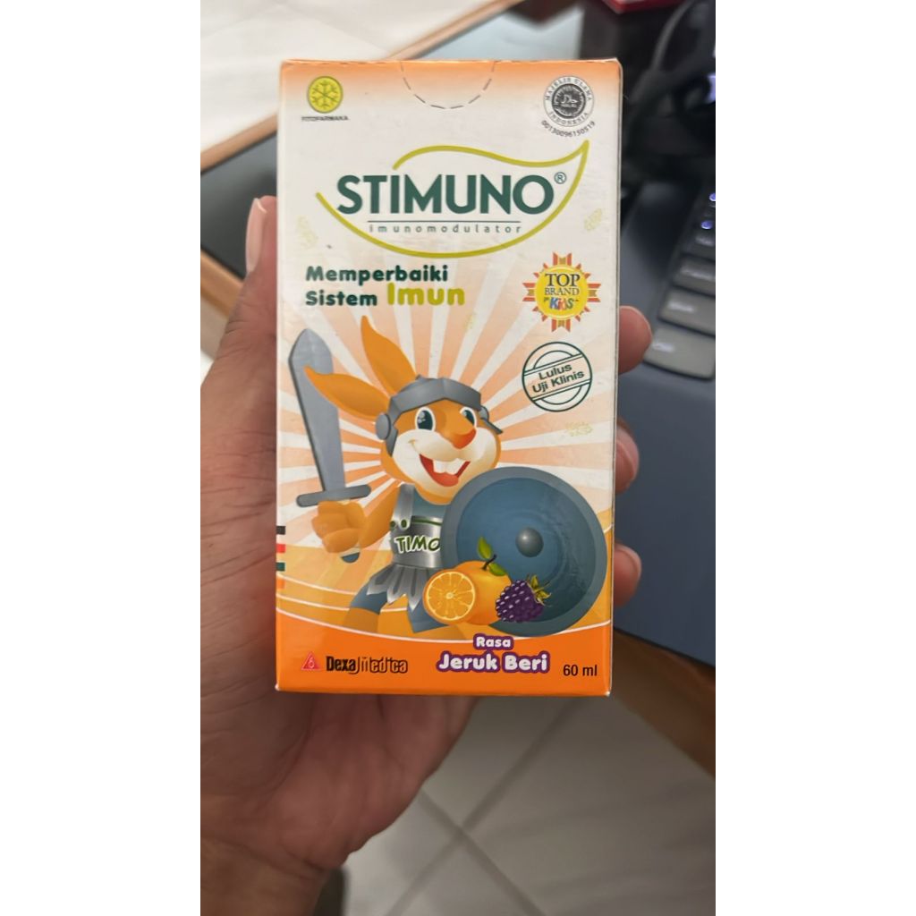 STIMUNO SIRUP 60ML / SUPLEMEN ANAK / VITAMIN ANAK