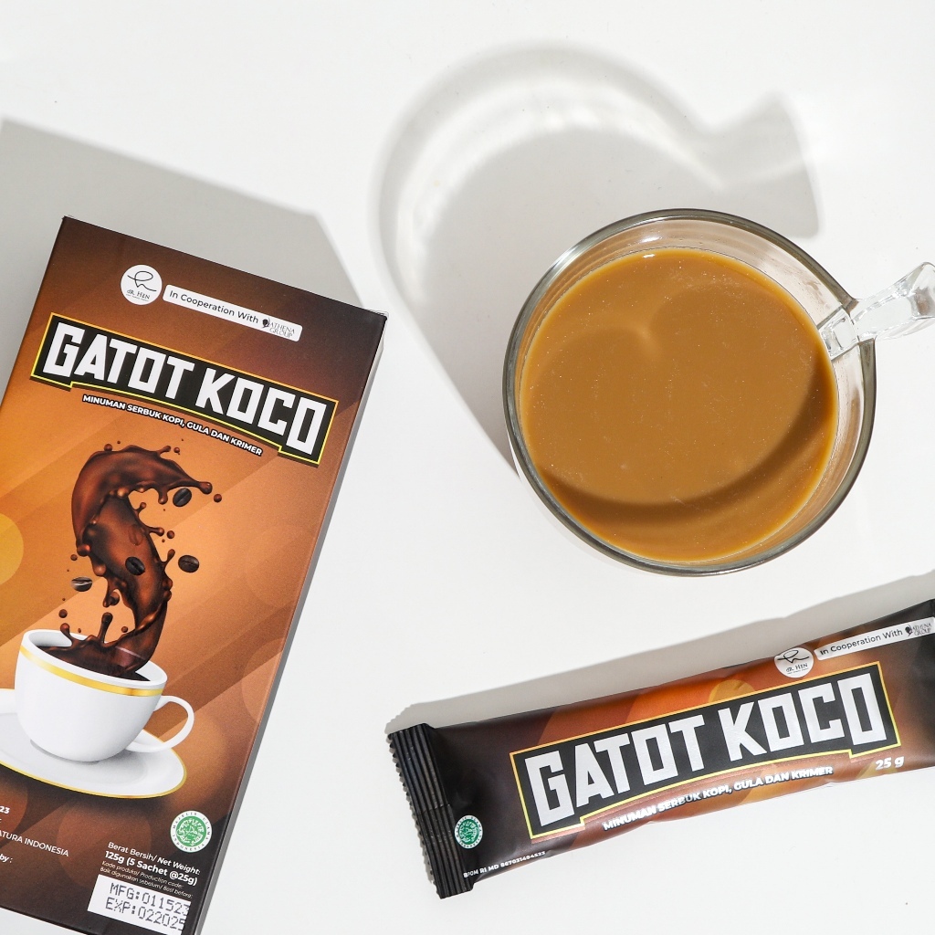 

Kopi Gatot Koco Minuman serbuk kopi, gula dan krimer |100% ORI BPOM