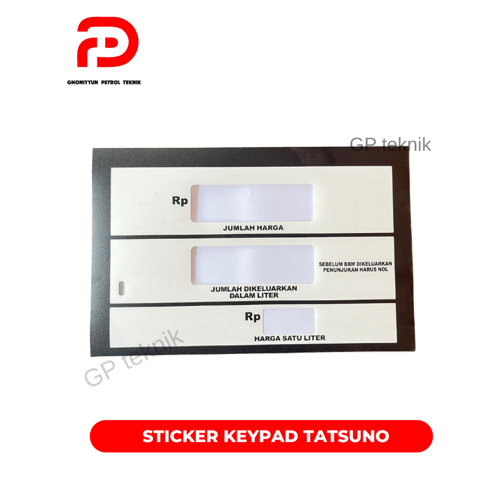 

Stiker Sticker Display Tatsuno Nominal untuk Mesin Dispenser SPBU