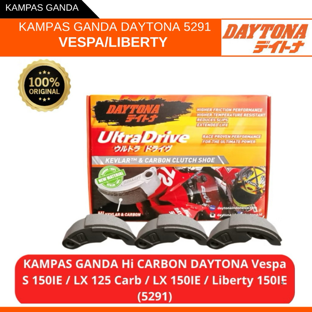 KAMPAS GANDA VESPA SPRINT/PRIMAVERA/LX 150/LIBERTY ORIGINAL DAYTONA 5291