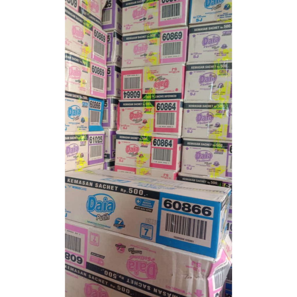 Daia Detergen Bubuk 1 DUS isi 12 Renceng