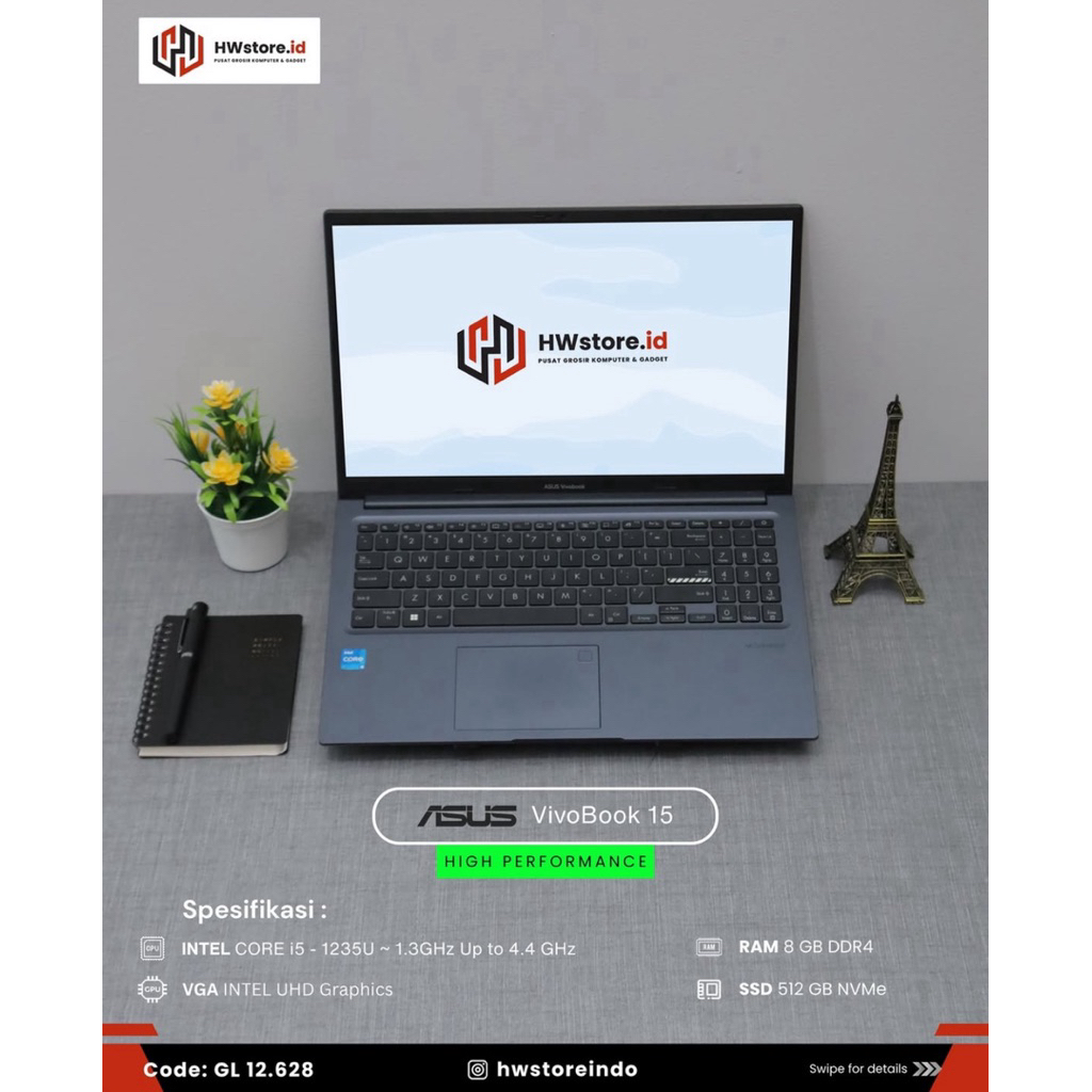 Asus Vivobook 15 - A1502ZA Touchscreen