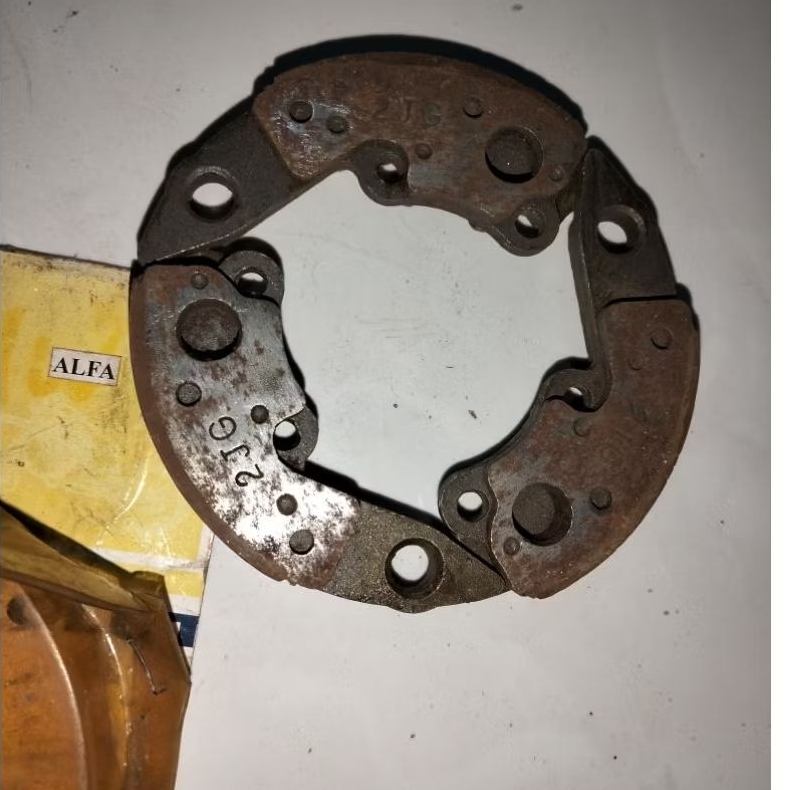 Kampas kopling ganda motor Yamaha Alfa Sigma