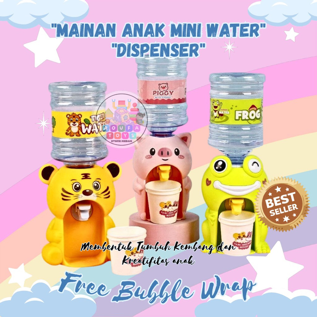 Mainan anak Dispenser Air galon mini / Air galon karakter