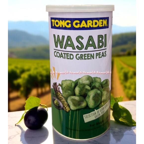 

Tong Garden 160gr Wasabi Coated Green Peas Flavour Coated Peanuts Selection Kemasan Kaleng Tonggarden Kacang Polong Rasa Wasabi