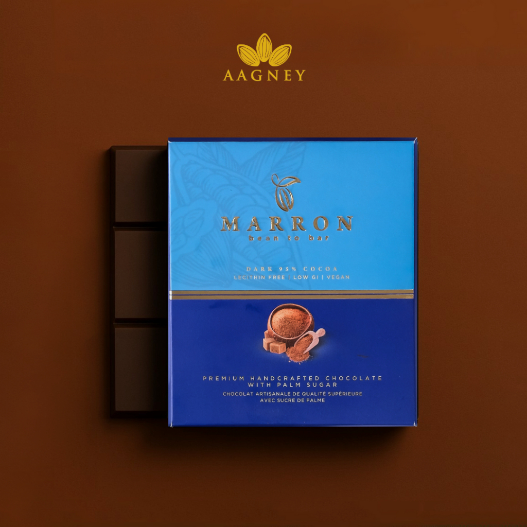 

Marron Chocolate Dark 95% Cocoa | Vegan Bali Chocolate 50gr