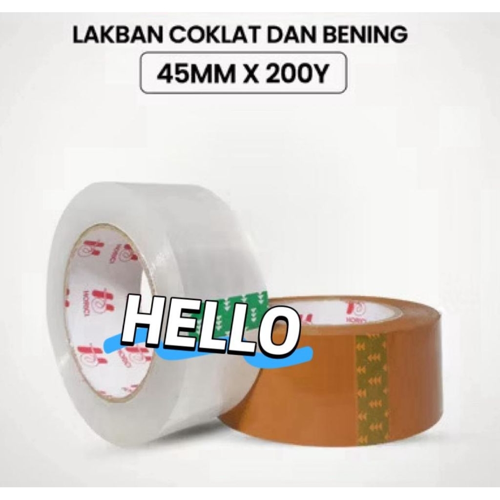 

LAKBAN COKLAT 45MM X 200YARD PER/PCS
