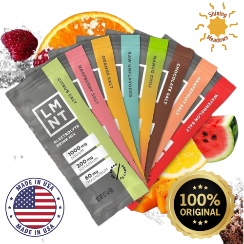 

LMNT Electrolytes Zero Sugar Hydration Drink Mix, Keto, Fitness, Paleo