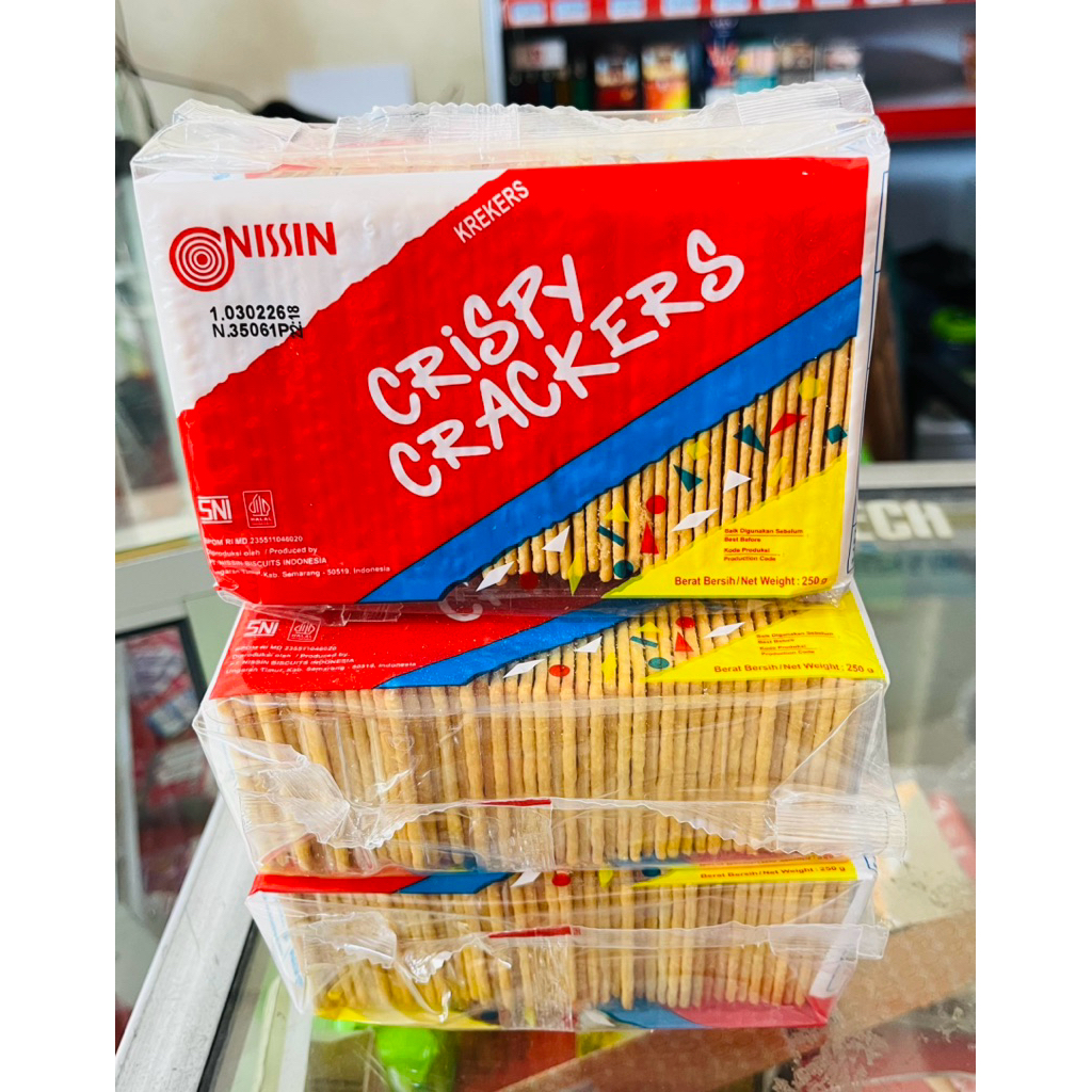 

NISSIN CRISPY CRACKERS 250GR