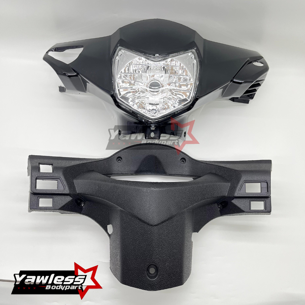 Batok depan belakang revo lama / Batok revo 2008 / Batok revo honda 110 Hitam