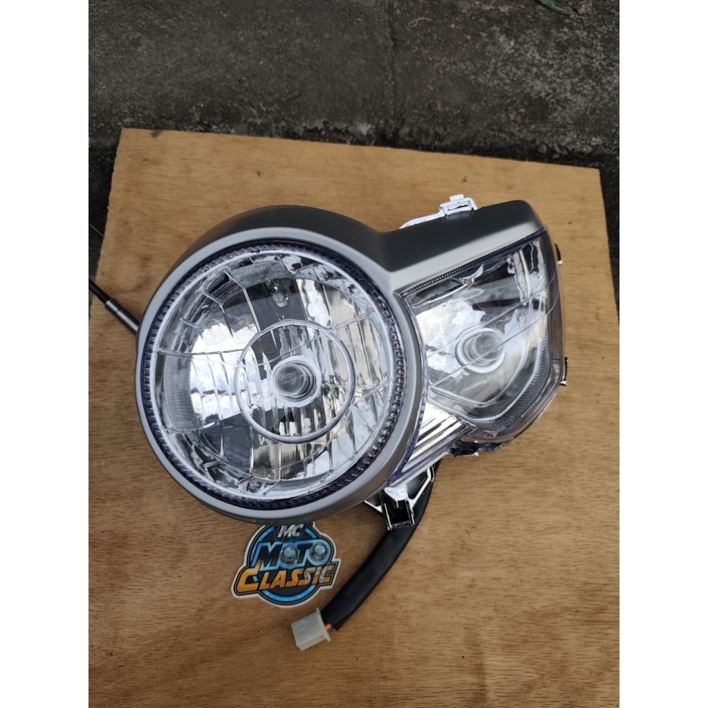 lampu depan pece tiger revo set daymaker / reflektor pece reflektor tiger revo pece narita