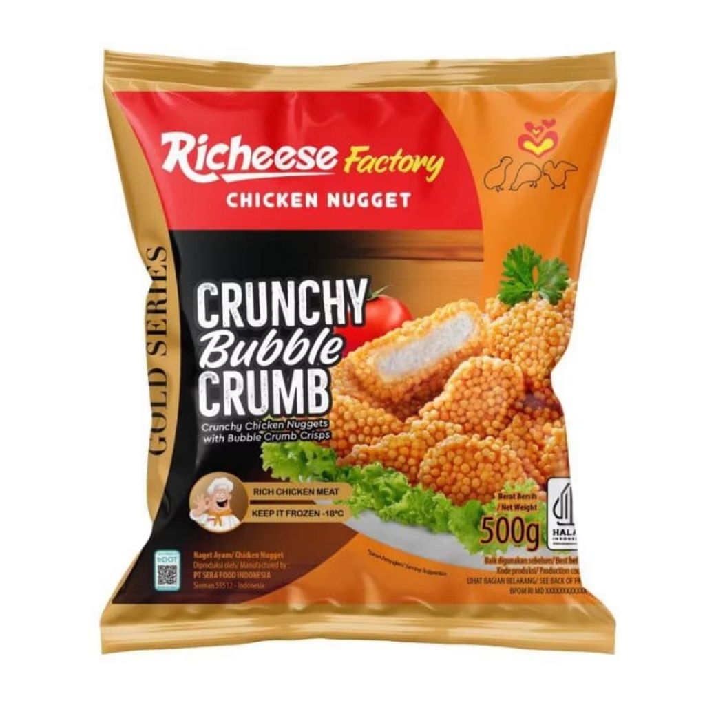 

Richeese nugget crunchy 500gram