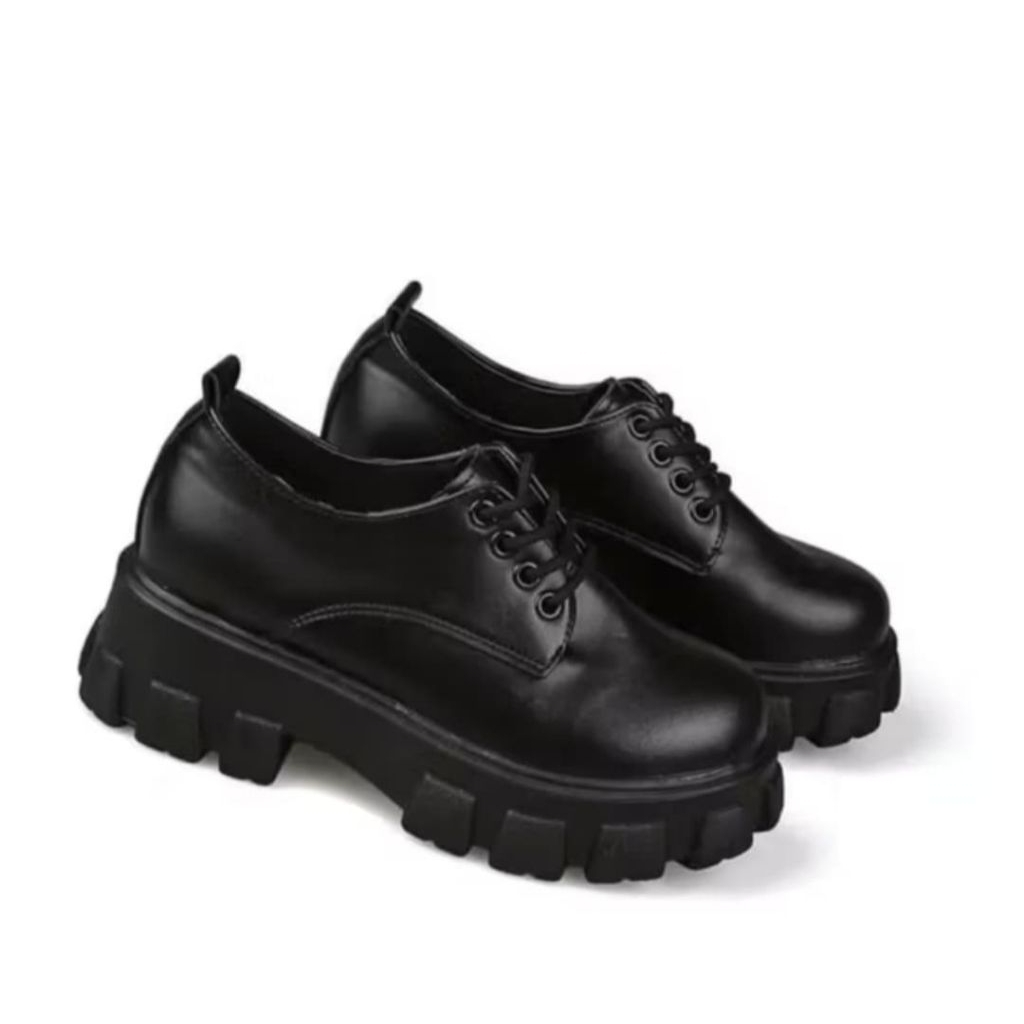 Promo Boots Sepatu Sneakers Wanita Sneakers Fashion Shoes Korea Sepatu Wanita Boots Hitam Polos