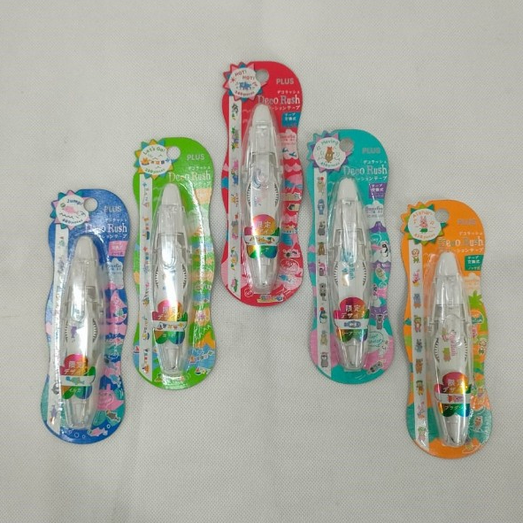 

Deco Rush Plus Decoration Tape Motif Lucu2 dan Murah Ori Asli Model2