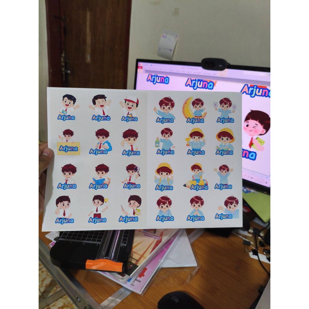 

Stiker custom
