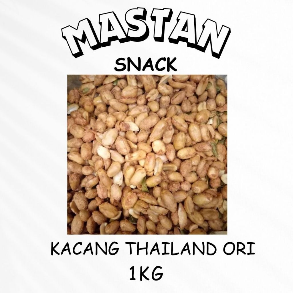 

[1kg] Kacang Thailand Krispi Daun Jeruk Original Crispy