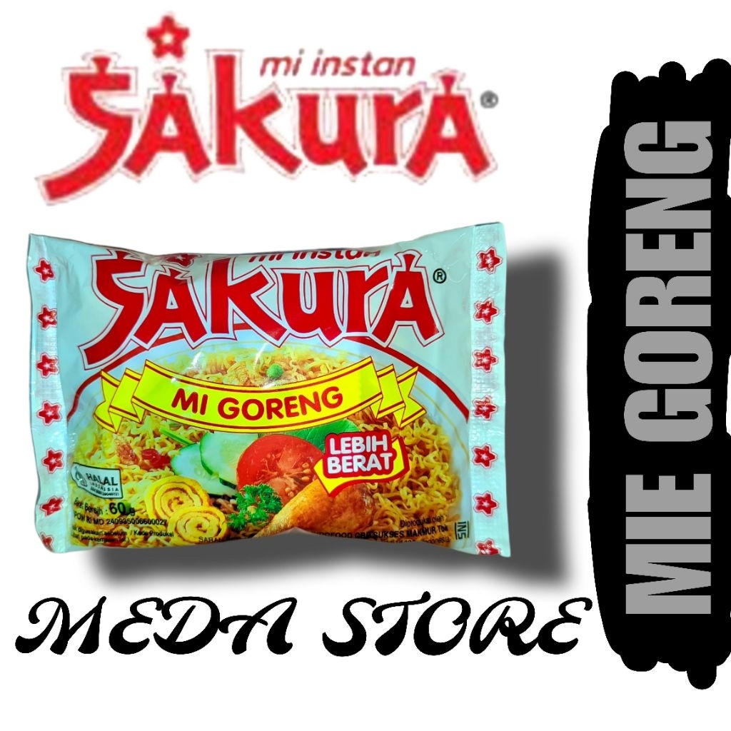 

MIE INSTAN SAKURA GORENG