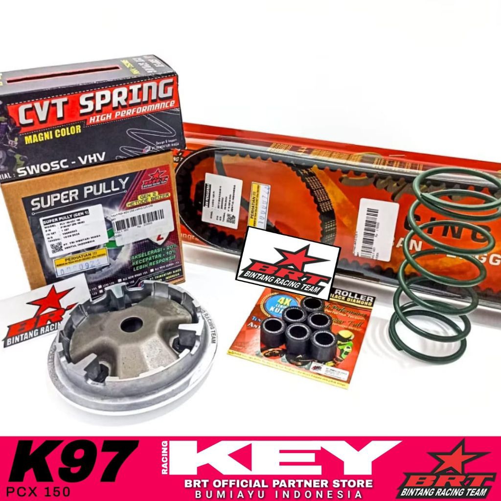 Paket Kirian CVT BRT PCX 150 Super Pulley Vario 125 150 New Led Keyless ADV K97 KZR K35 K36 KWN
