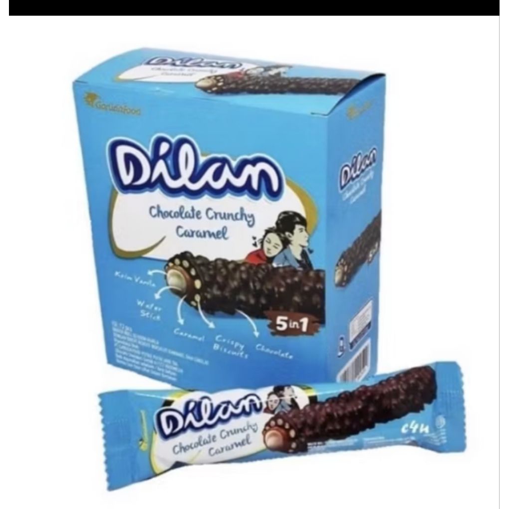 

DILAN WAFER COKELAT ISI 12 PCS/KOTAK