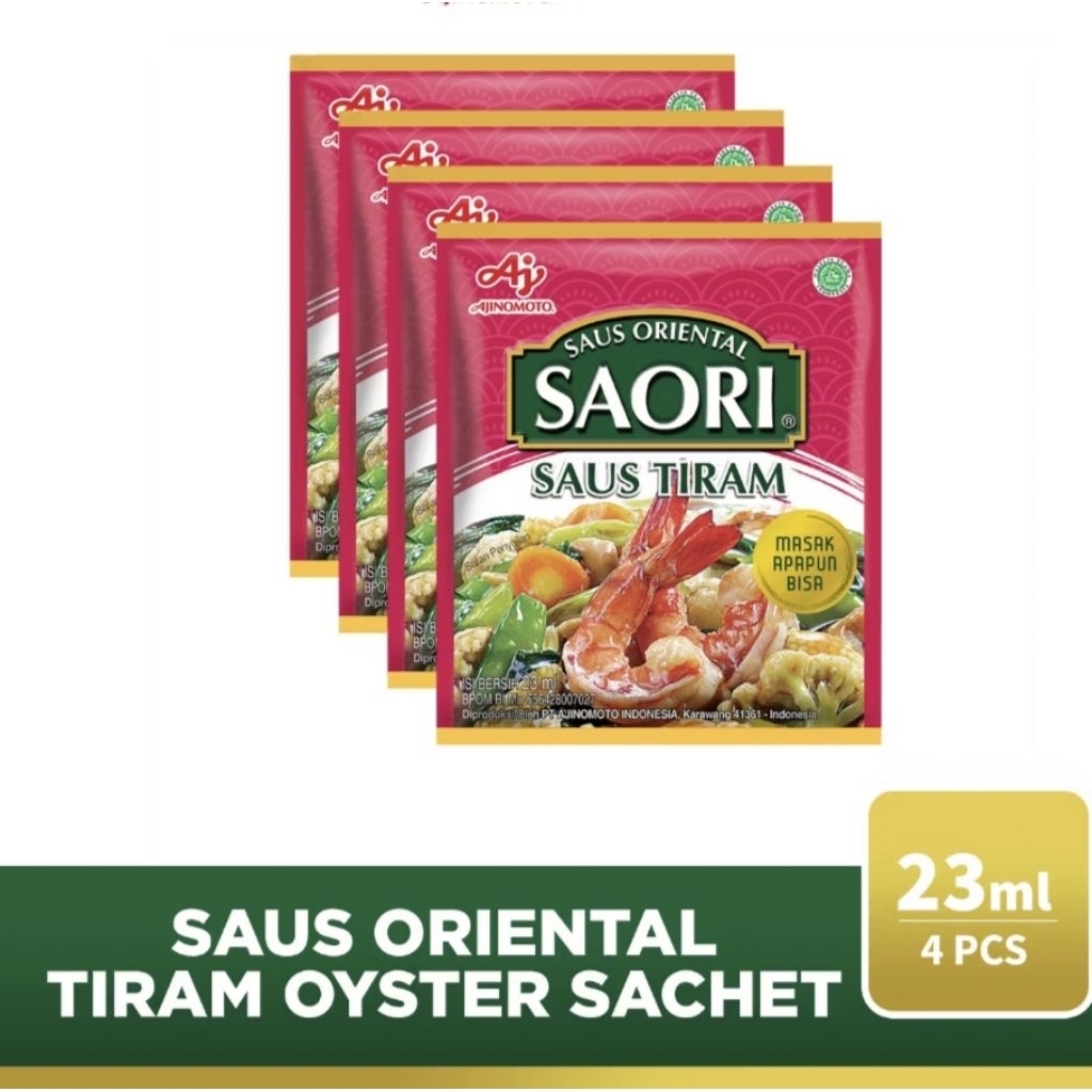 

Saori Saus Tiram 23ml 4pc