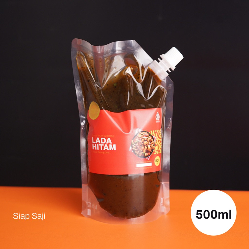 

BUMBU DAPOER.ID SAUS LADA HITAM BUMBU MASAK SAUS LADA HITAM SAUS SIAP SAJI BUMBU DAPUR BUMBU REMPAH