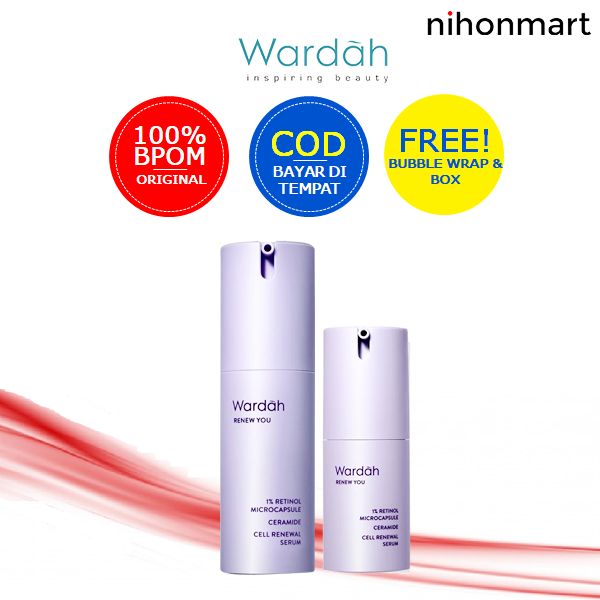 Wardah Renew You 1% Retinol Microcapsule Ceramide Cell Renewal Serum