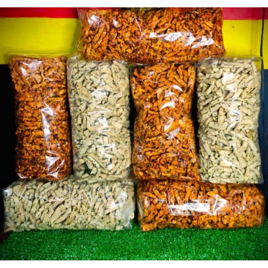 

Paket basreng mix pedas dan original daun jeruk (500gr pedas & 500gr original)
