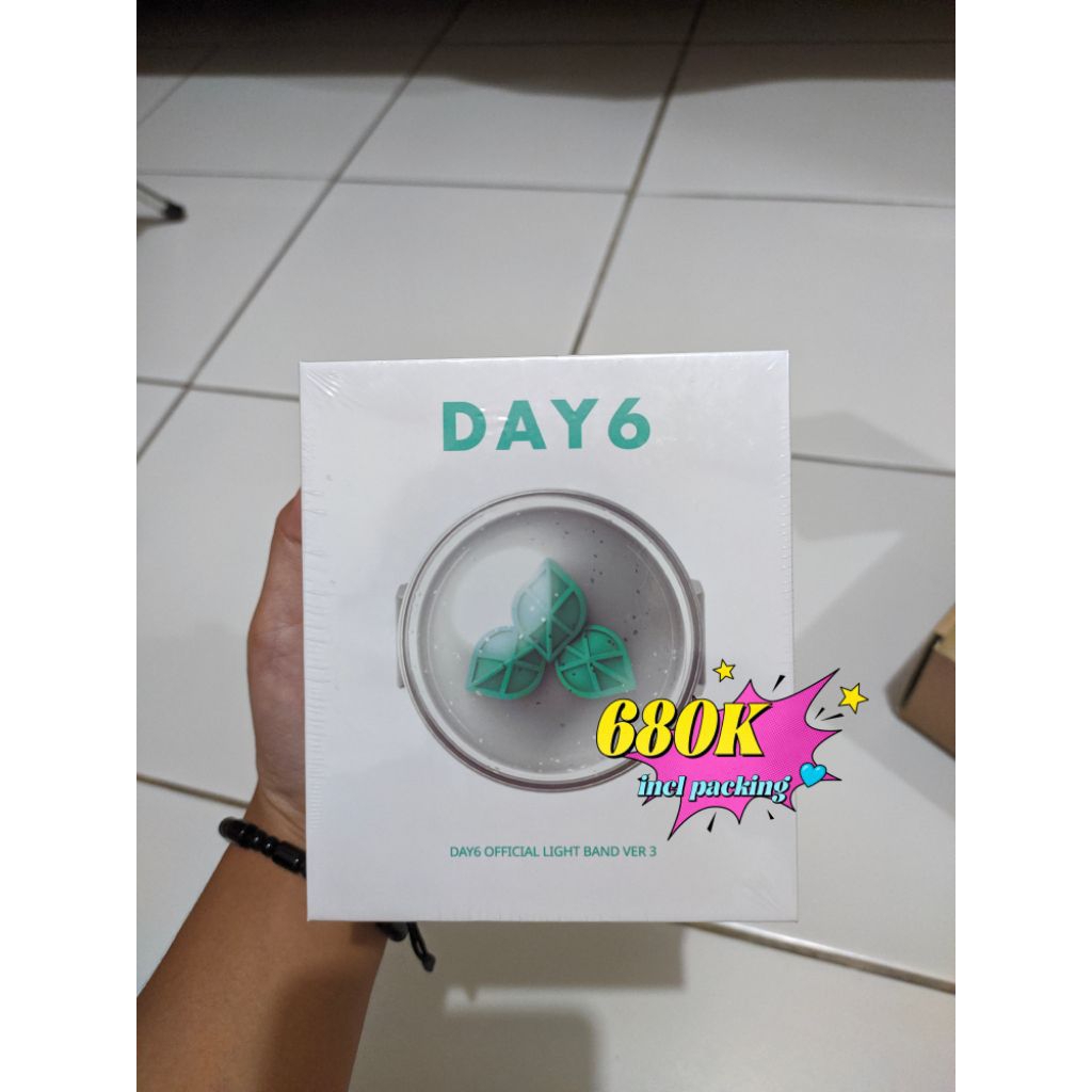 Lightband Official Day6 Lightstick LB ver version 3 sealed ori