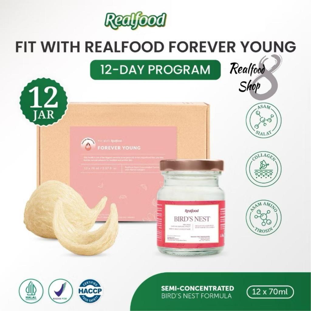 Realfood Forever Young BirdNest Collagen Drink Sarang Burung Walet Minuman Kolagen FWR BirdnestShop8