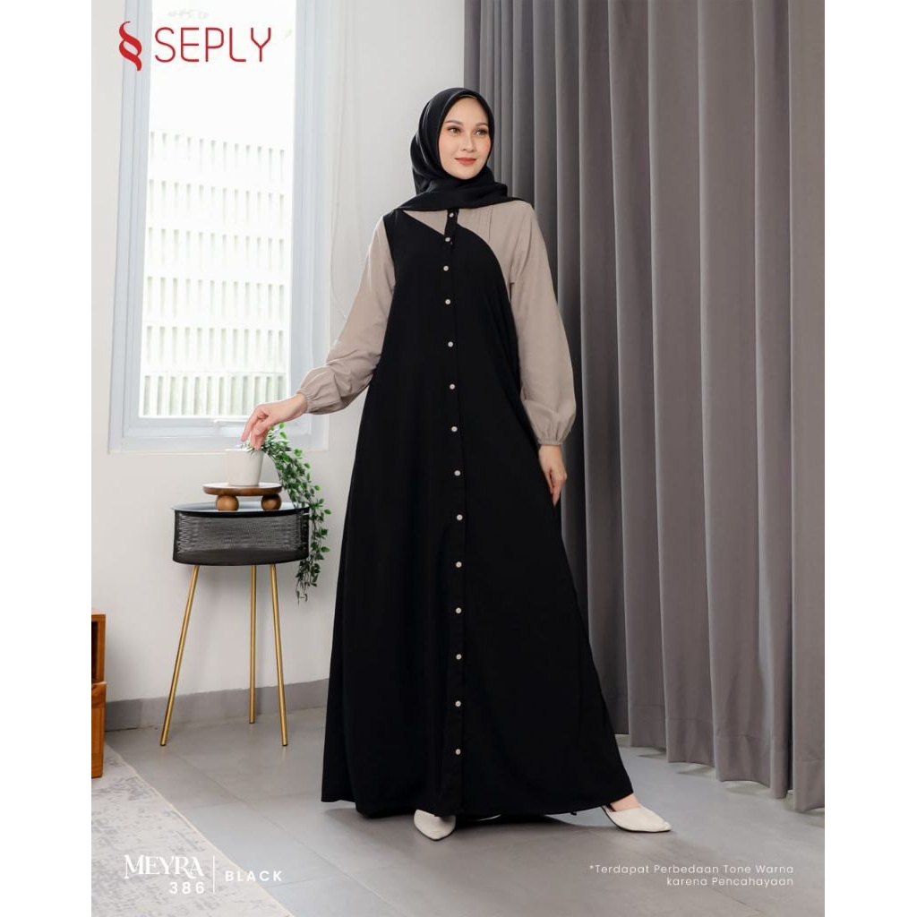 NEW COLLECTION GAMIS DAILY BY SEPLY // SEPLY MEYRA 386 BLACK