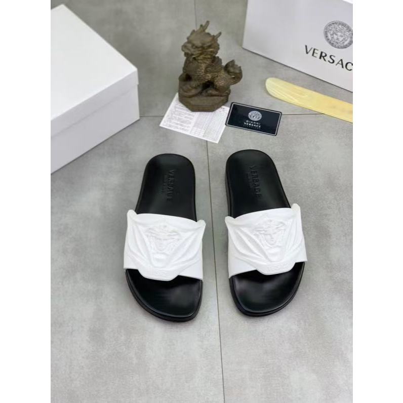 VERSACE Baru Sandal kasual Sandal luar ruangan Sepatu pria Sepatu pantai