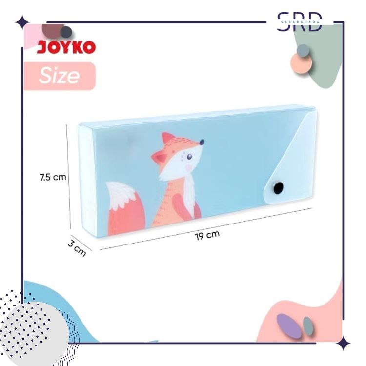 

[SRD] JOYKO KOTAK PENSIL PLASTIK TEBAL / TEMPAT PENSIL
