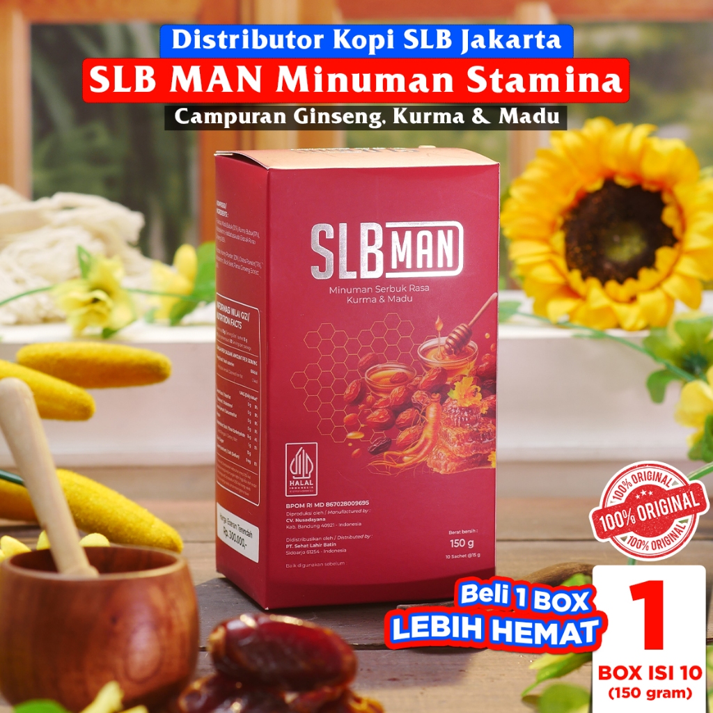 SLB Man Original GROSIR | Distributor SLB Resmi Jakarta - 1 Box SLB Man