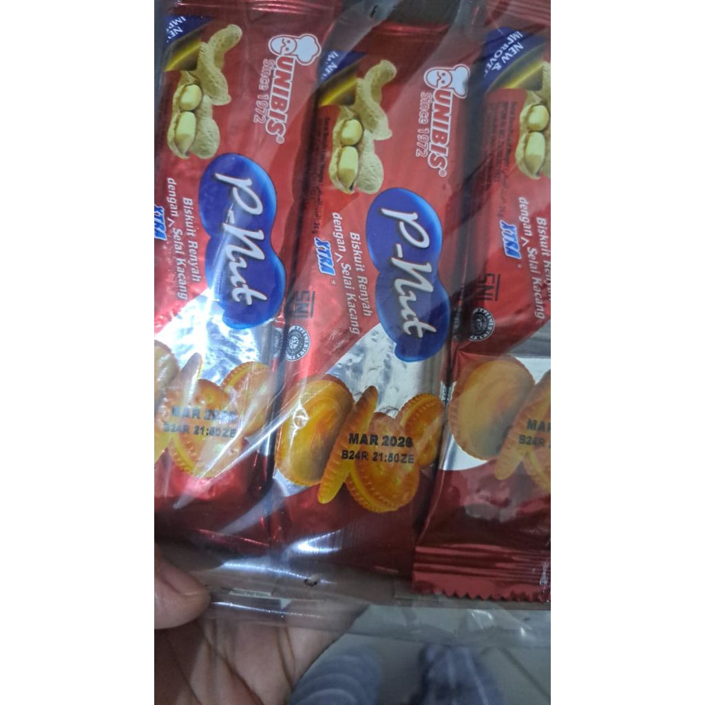 

P-nut unibis rasa kacang