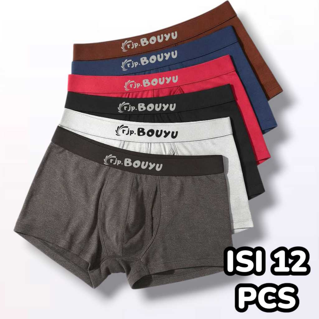 Cd boxer celana bokser selempak pria dewasa isi 12