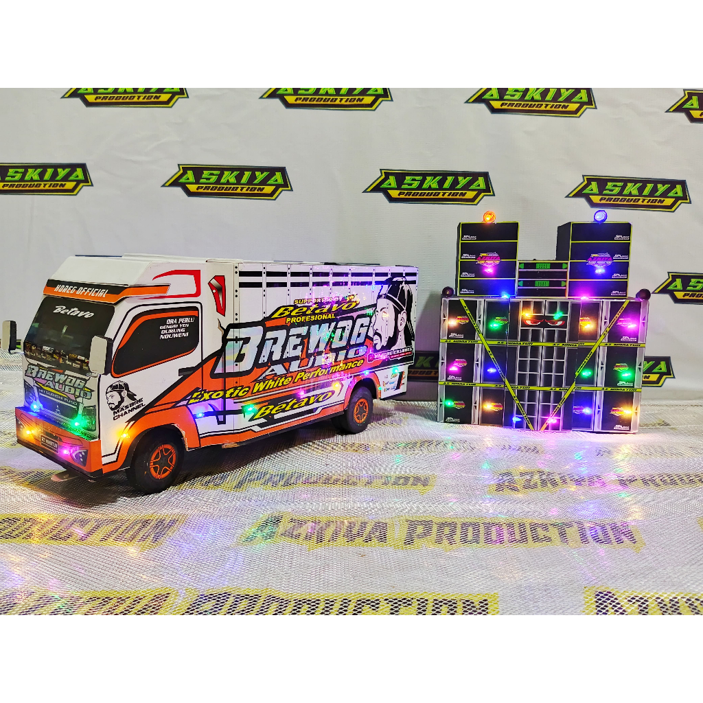 MINIATUR TRUK SOUND HOREG/TRUK OLENG/MINIATUR SOUND SYSTEM
