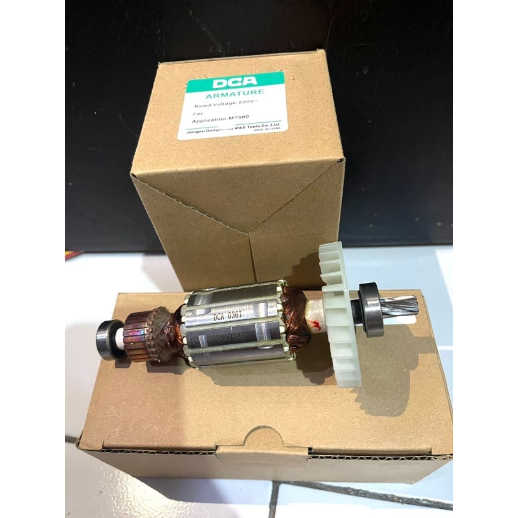 TERMURAH DCA Armature Angker Mesin Circular Saw Maktec 7 Inch MT 580/583 / Angker Rotor Dinamo For M