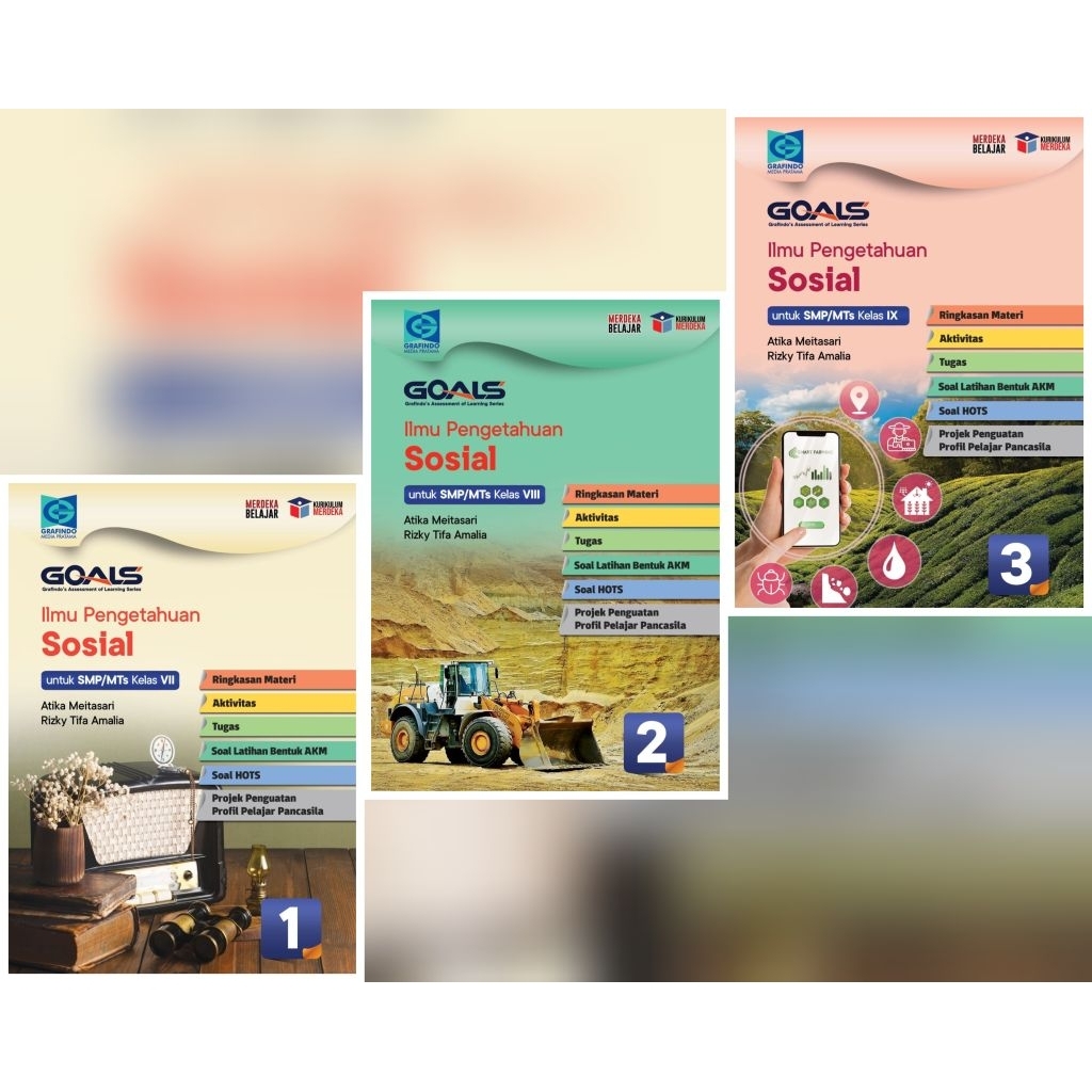 GOALS IPS untuk SMP kelas 7,8,9 KM Grafindo