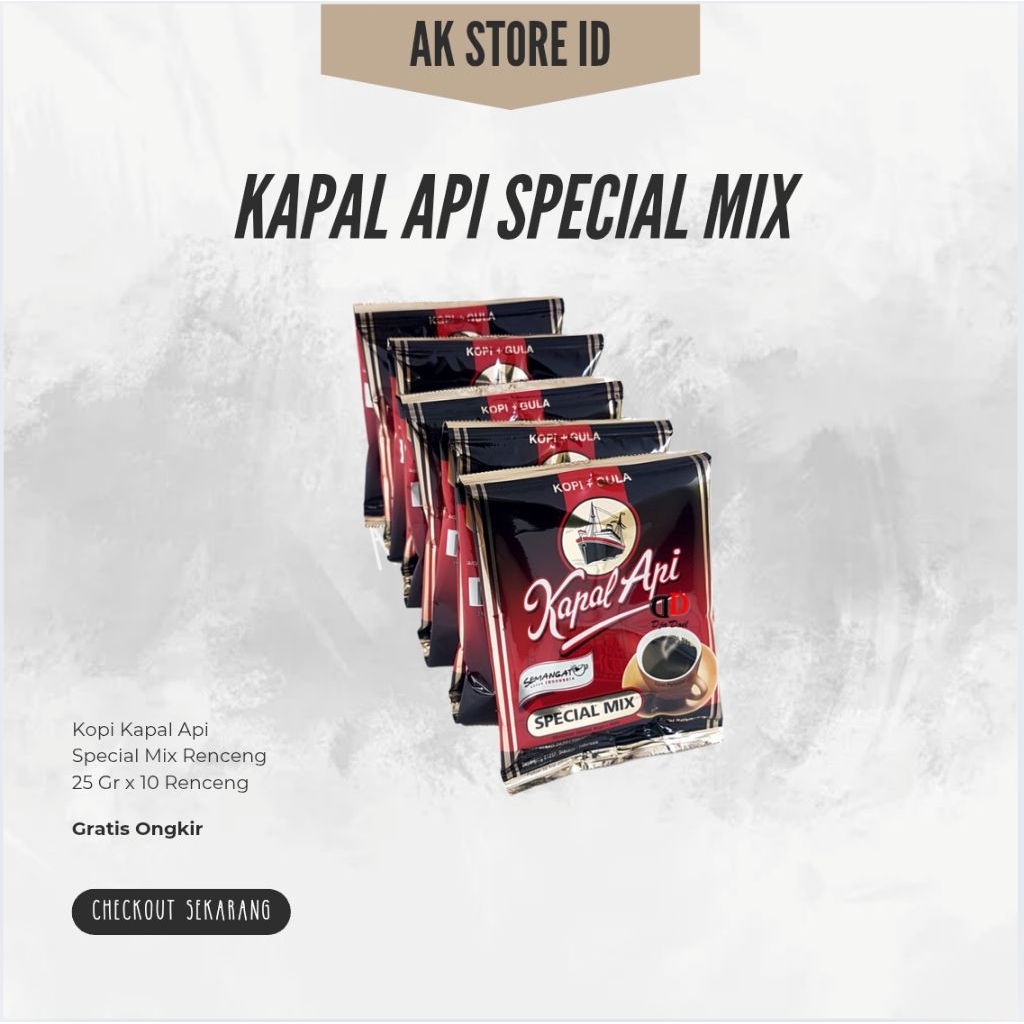 

Kopi Kapal Api Special Mix