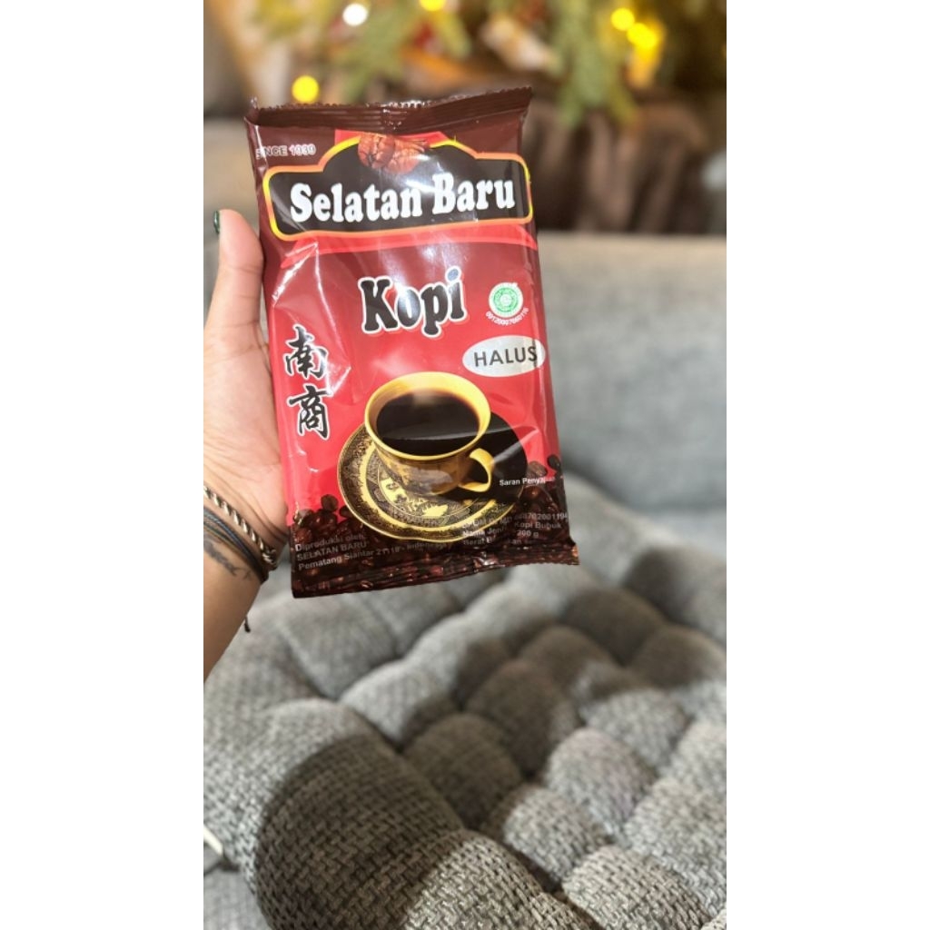 

Kopi bubuk selatan baru (halus) Perbungkus 200gr
