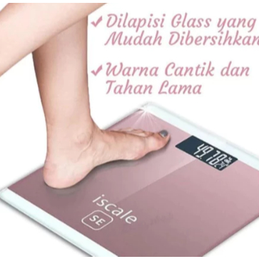 Timbangan Badan Digital Iscale Max 180 Kg