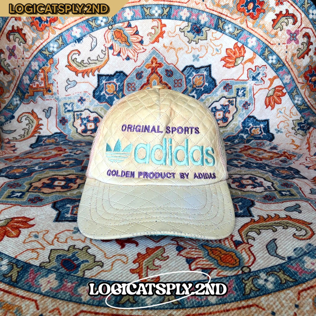 [ A263 ] Topi Trucker Adidas Vintage Series - Pakaian Preloved