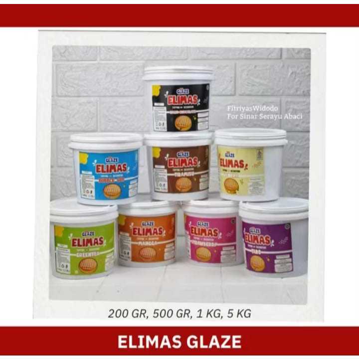 

Elimas Dipglaze 1 KG lengkap semua rasa / elimas