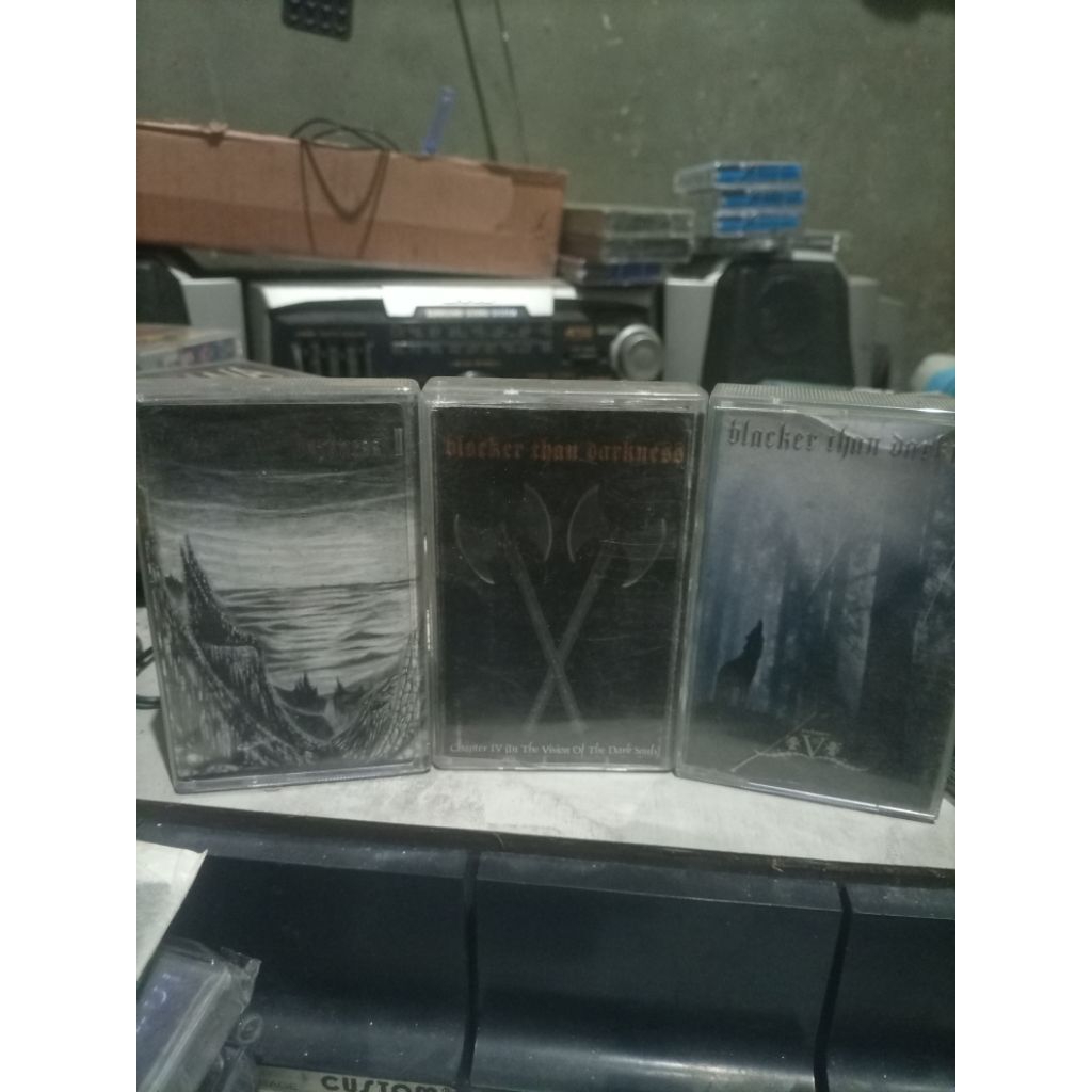 kaset pita blacker than darkness kompilasi 2,4&5