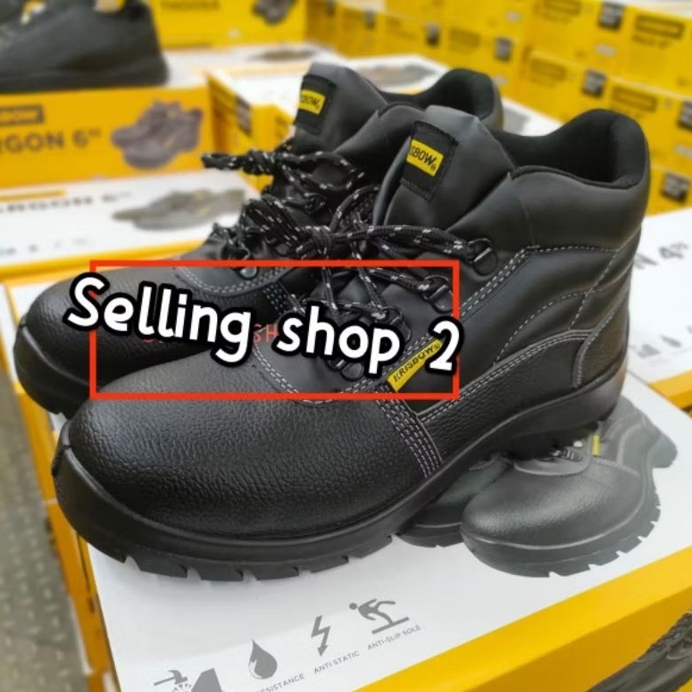 Sepatu Safety Krisbow ARGON 6" || Safety Shoes Krisbow ARGON 6" || Sepatu Safety ARGON 6" Ganti Arro