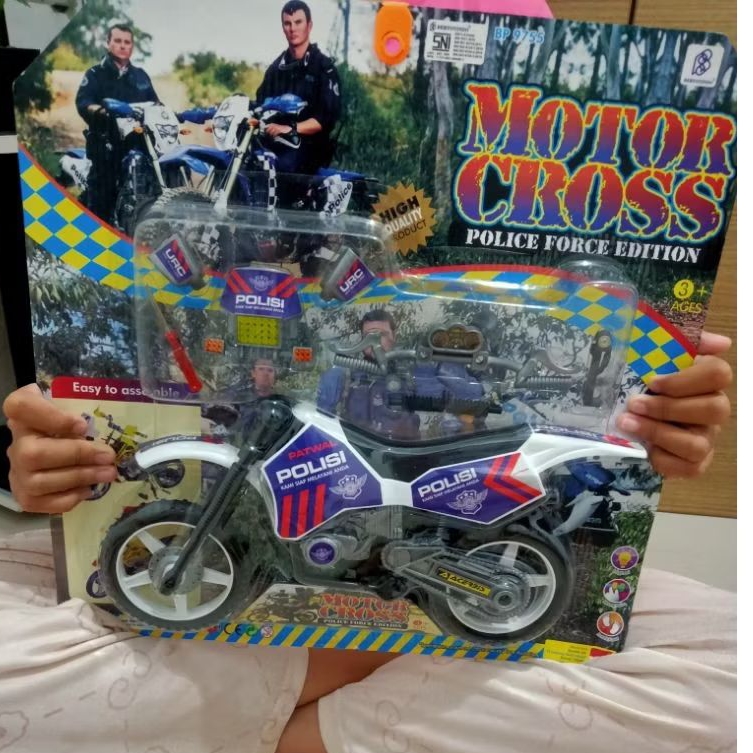 Mainan Motor Cross ukuran Besar
