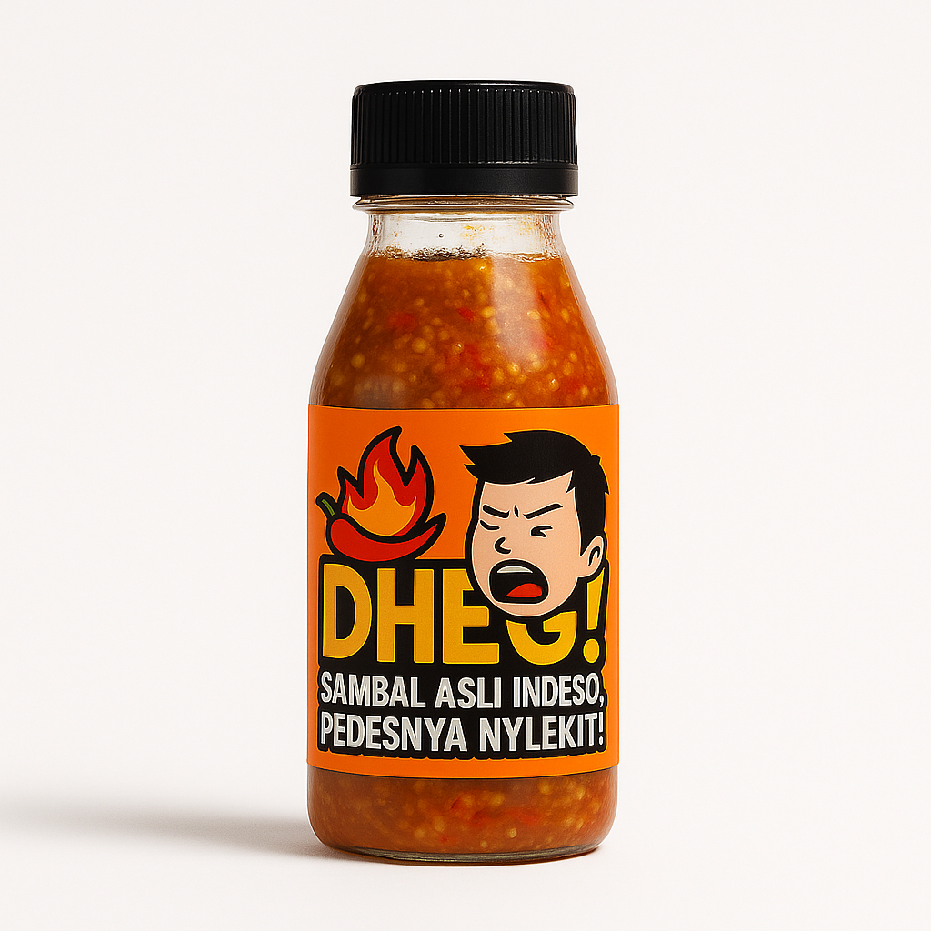 

SAMBAL DHEG! 150g – Sambal Ndeso Pedas Nylekit | Sambal Ulek Rumahan Tanpa Pengawet