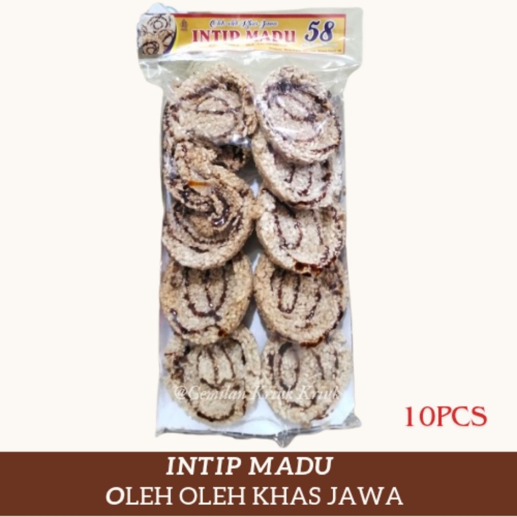

Intip Madu58 Oleh Oleh Khas Jawa 10pcs-Cemilan Kriuk Kriuk