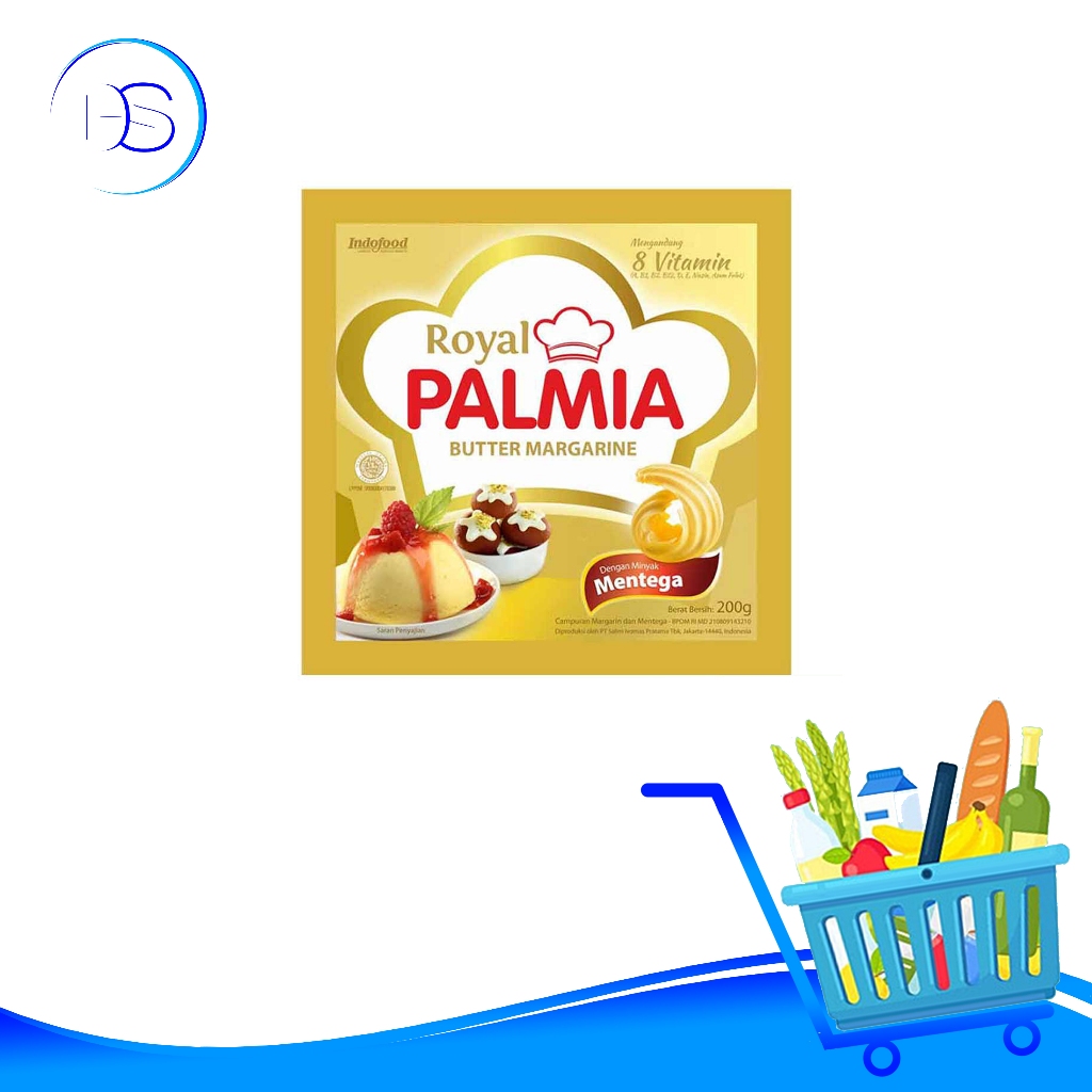 

PALMIA ROYAL BUTTER MARGARINE 200G