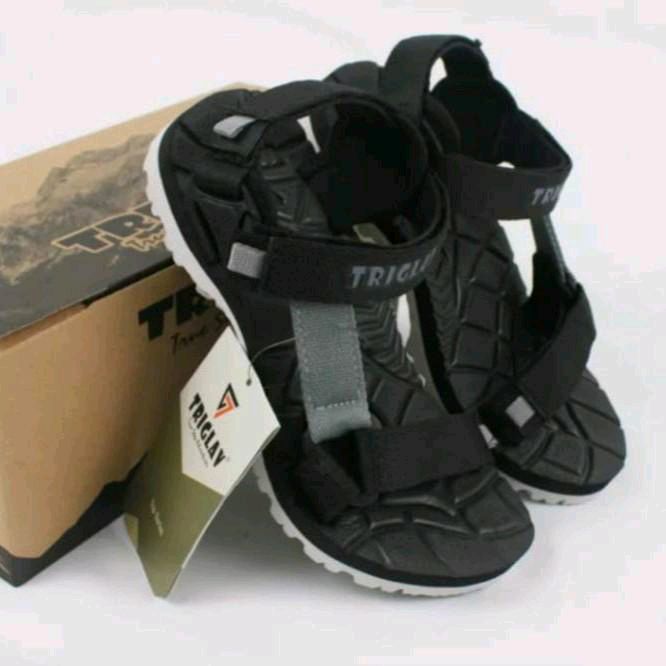 Sandal gunung pria original 100% branded anti slip karet rubber triglav